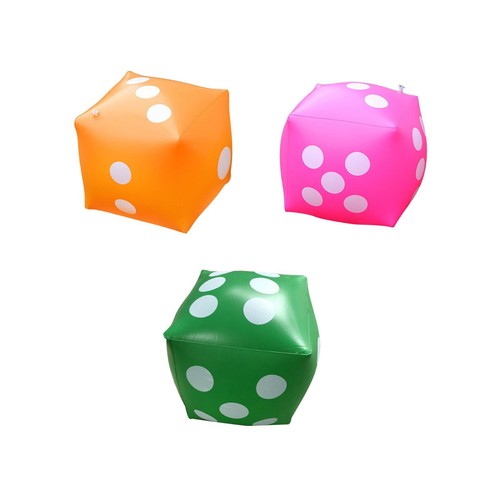 Inflate dice funny pvc large - funny,