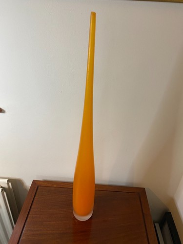 Roche bobois murano flute vase - bobois,