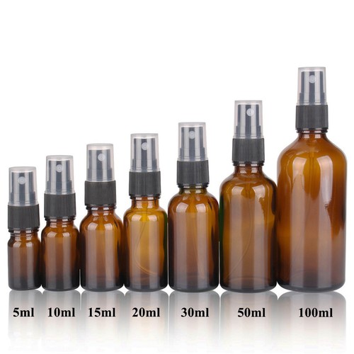 Amber glass fine mist - fine,