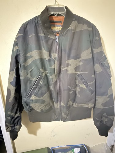 Schott camo zip jacket - zip,