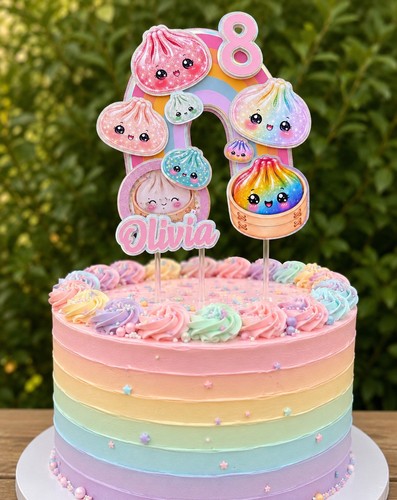 Rainbow shaker squishy - rainbow,