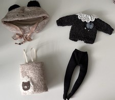 blythe doll warm set doll clothes set cute outfit
