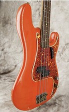 P bass Body NITRO RELIC FIESTA RED Lightweight PLACE YOUR ORDER JVGuitars