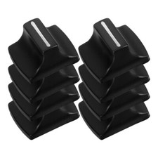 8Pcs Fader Knobs Slider Console Mixer Replacement Fader Caps Straight Sliders UK