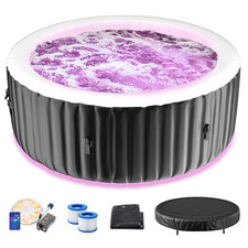 NAIZEA Inflatable Hot Tub with