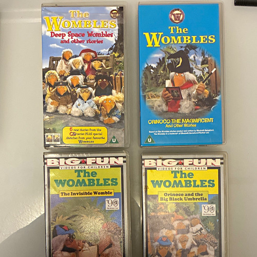 The wombles vhs - wombles,
