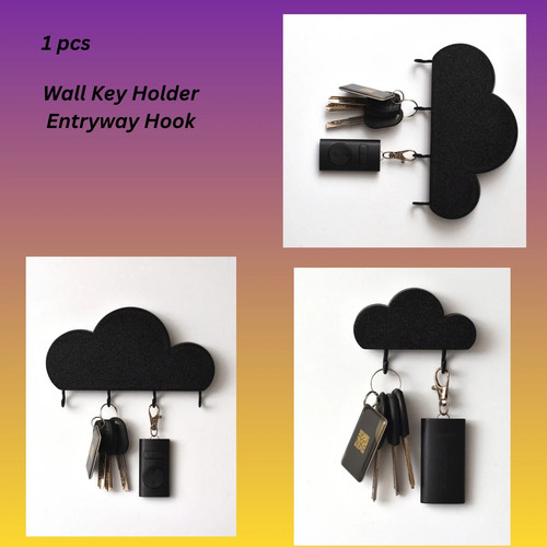 Cloud design wall - key, holder