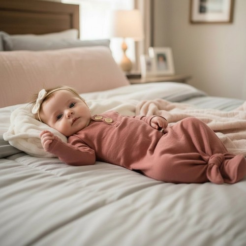 Nightgown 100 linen baby - nightgown, 100%
