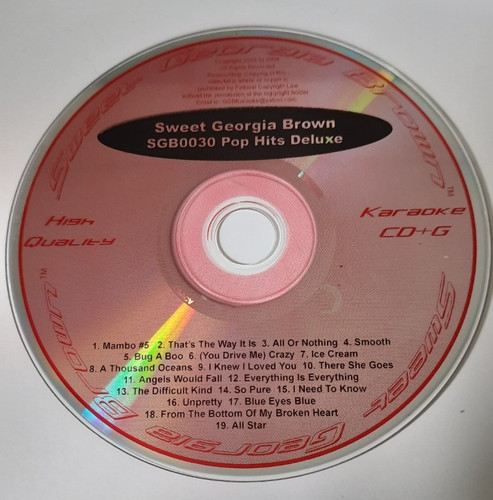 Sweet georgia brown pop - georgia,