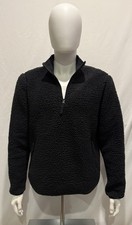 Vince Black Sherpa 1/4 Zip