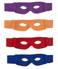 Turtle Half Face Eye Mask Masquerade Ninja Fancy Dress Costume Accessory