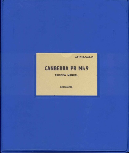 Canberra pr9 9 jet - 9,
