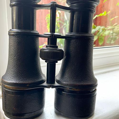 Vintage black opera glasses - black,