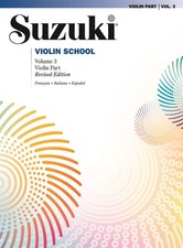 Suzuki violin school vol 3 - school, vol.