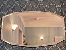 1930s Bevelled Edge Art Deco