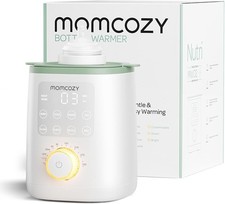 Momcozy 9-In-1 Nutri Bottle Warmer with Night Light for All Bottles & Milk