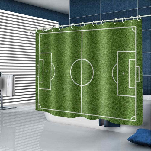 Green football field - green,
