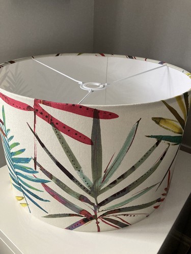 Tropical leaves lampshade - leaves,