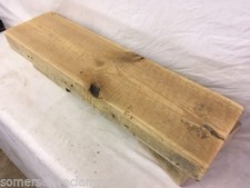 26 7/8inch Or 68.5cm Long Old Pine Timber Joist Beam Floating Over Mantle Shelf