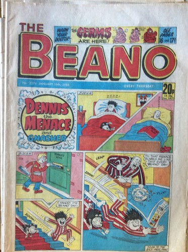 Box comic the beano - the, 2374
