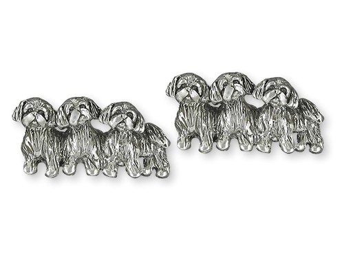 Shih tzu jewelry sterling - shih,