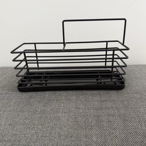Black sink caddy organiser - sink,