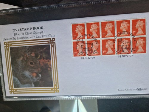 Benham nvi stamp - stamp, book