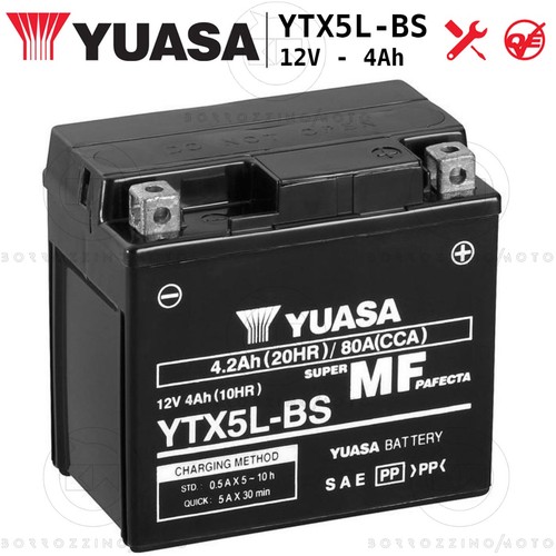 Yuasa ytx5l sealed - sealed, battery