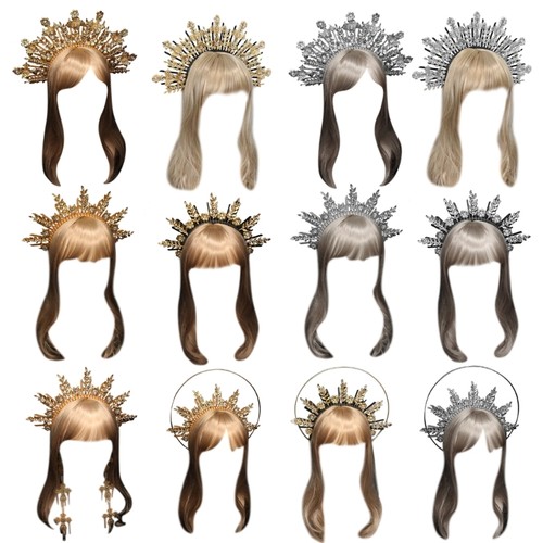 Vintage tiaras for goddess - tiaras,