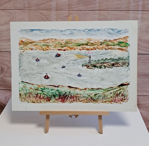 Wax art encaustic - ,
