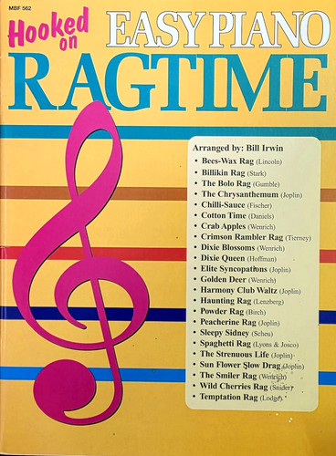 Hooked ragtime easy piano - ragtime,