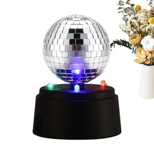 Mirror Disco Ball Silver