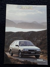 1987 MAZDA 323 SALES BROCHURE