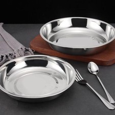 Metal Dinner Plates 304