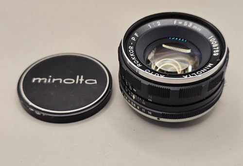 Mint minolta rokkor p - mc,