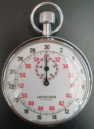 Leonidas vintage stopwatch - leonidas, 7