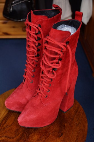 Vivienne westwood red suede - westwood,