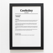 A4 PRINT - Cooksley - Funny