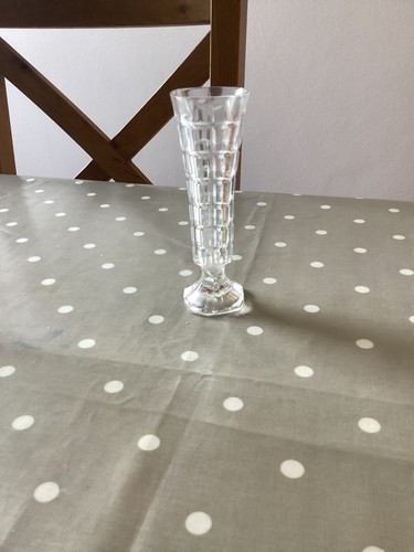 Vintage single stem - stem, glass