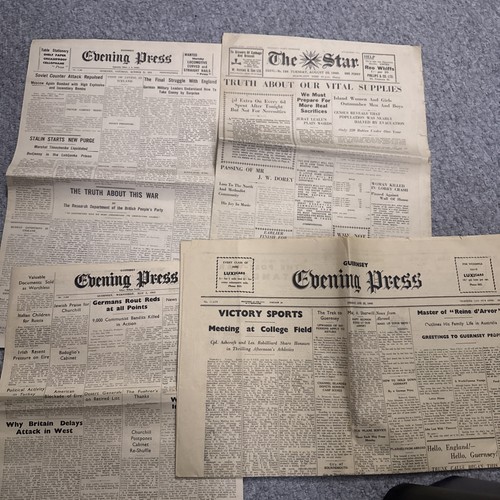 Guernsey evening press - x,