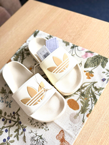 Adidas adilette lite beige - w,