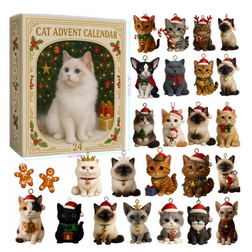 Adorable cat advent calendar - adorable,