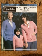 Women’s Knitting Patterns DK & 4ply Cardigans With Pockets 26-42” Poppleton 1505