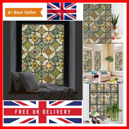 Window film vinyl non adhesive - window,