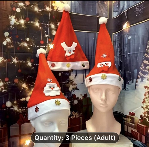 Pack red christmas - red, hat