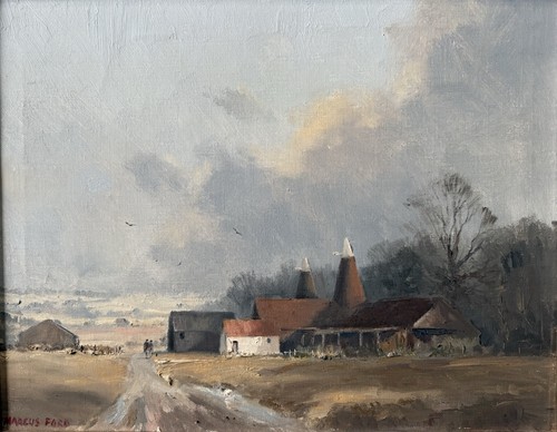 Original signed oil painting - oil,