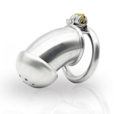 Stainless Steel Male Chastity