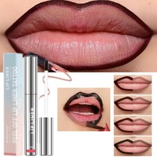 Lip Stain - Lip Liner Stain, Natural Long Lasting Lip Stain Peel Off, Waterproof