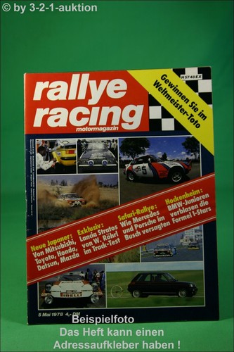 Rally racing lancia - racing, 5/78