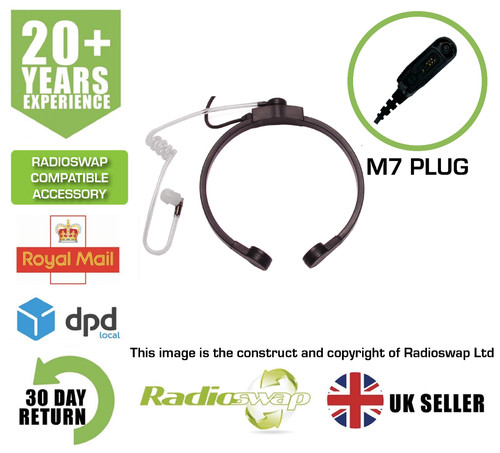Lightweight throat mic fits - mic,